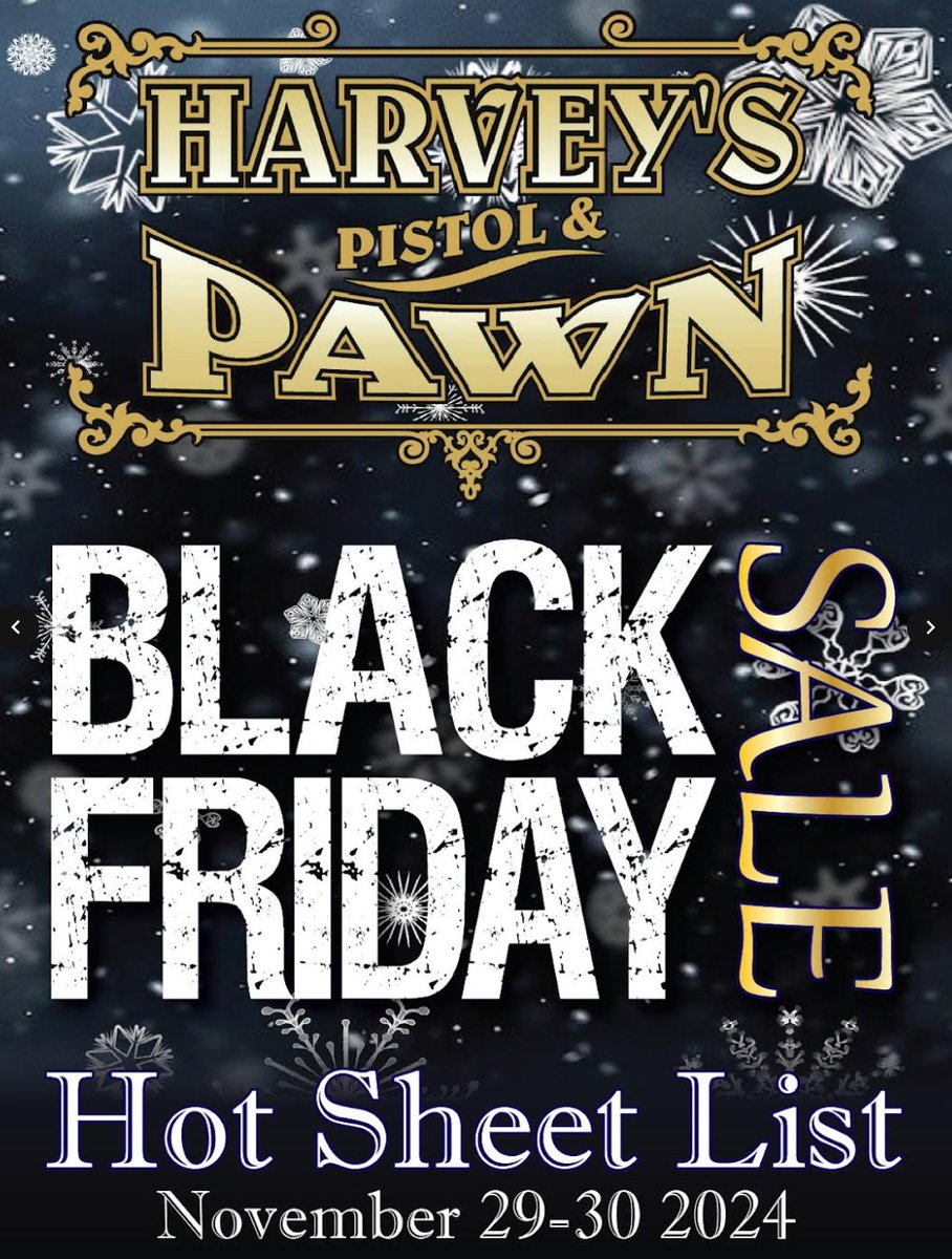 harveyspistols's tweet photo. ENTIRE BLACK FRIDAY SALE HERE IN LIST FORM. https://t.co/yVPah7ltbF
