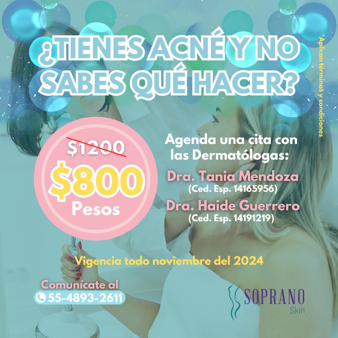 marinoderma's tweet image. 😱¿Tienes acné y buscas ayuda profesional?🌟

*Aplican restricciones

⚠️Acude con tu dermatólogo.

📲 Agenda por WhatsApp 55 4893 2611⁣
📍Calle Liverpool 89-piso 2, Col. Juárez. Alcaldía Cuauhtémoc, Ciudad de México.⁣⁣⁣
💬 ¿Tienes dudas? Escríbenos.

#dermatologia #acne