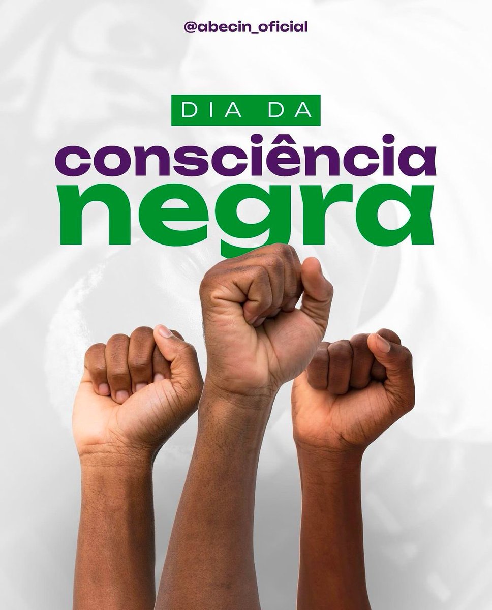 AbecinOficial's tweet photo. Dia da Consciência Negra!
A informação é uma ferramenta poderosa contra o racismo, através dela podemos conhecer, checar, desconstruir, apreender e viver uma sociedade mais igualitária e livre de preconceito racial.
#ABECIN #ConcienciaNegra https://t.co/coTNurF7NX