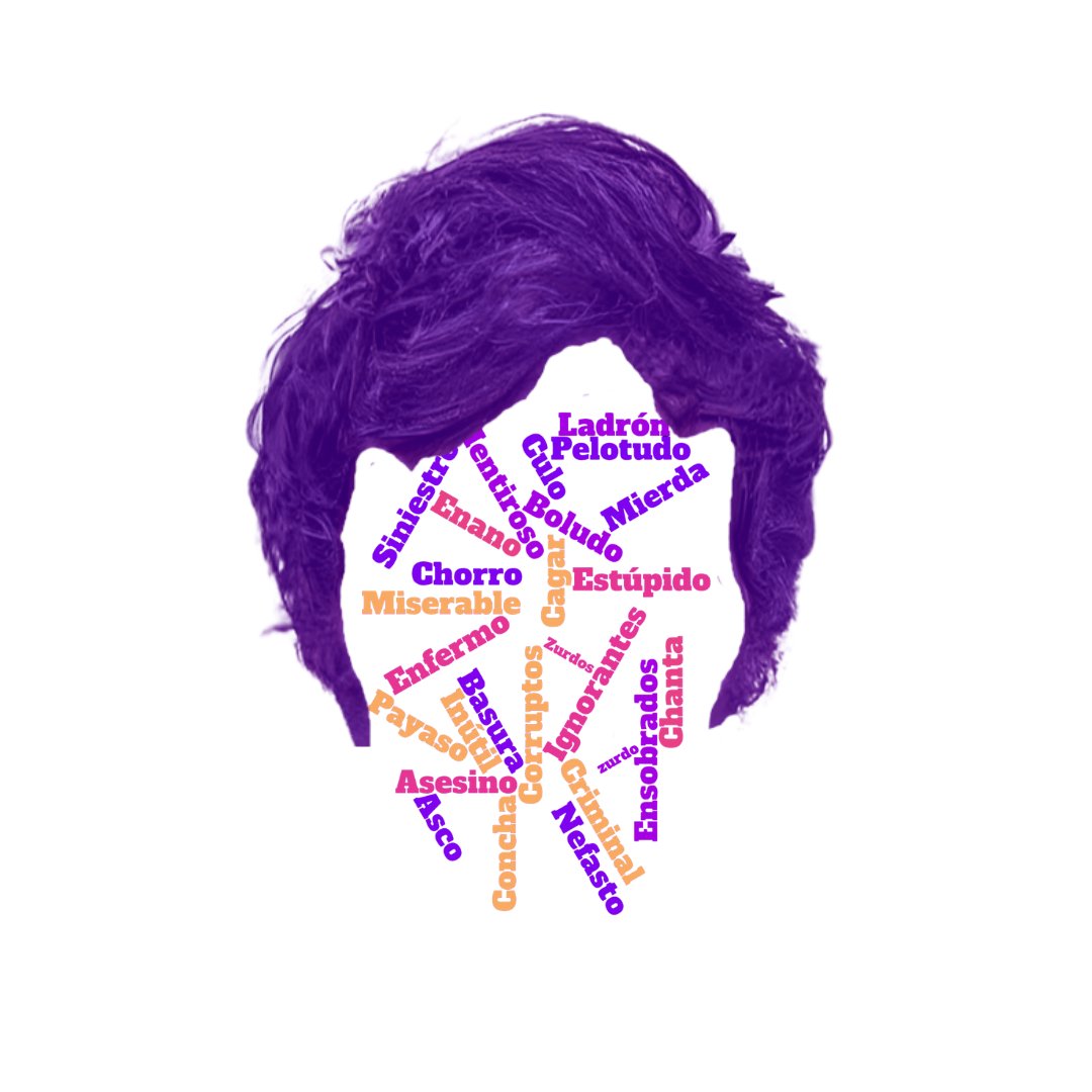 Los insultos solo tienen un objetivo: destruir al que piensa distinto.
#LasPalabrasImportan