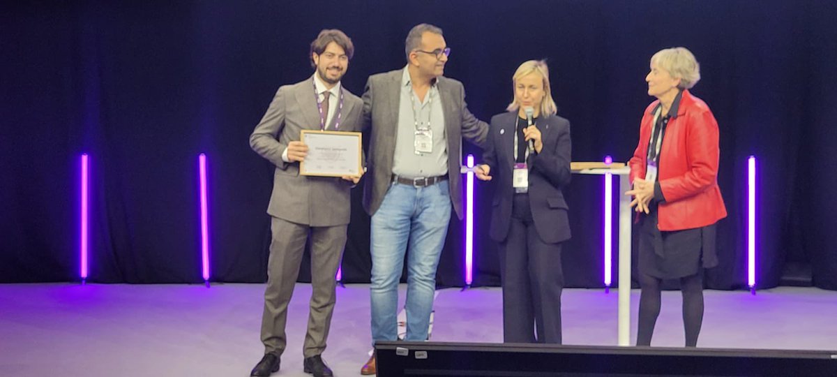 EAPCIPresident's tweet photo. #EAPCI Award Cerimony at #PCRLV 

👏👏👏to our fellowship grant recipients &amp; thanks to the #Sponsors that made it possible and our #FellowshipGrants Committee Chairs &amp; Members for their work !! 

#riseandlift #EAPCI @escardio @PCRonline https://t.co/HCt7GKM15B