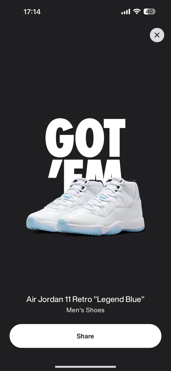 GraysonGevaughn's tweet photo. @SnkrsStock My daughter and I are set🤌🏾 https://t.co/vFDmkdeXkq