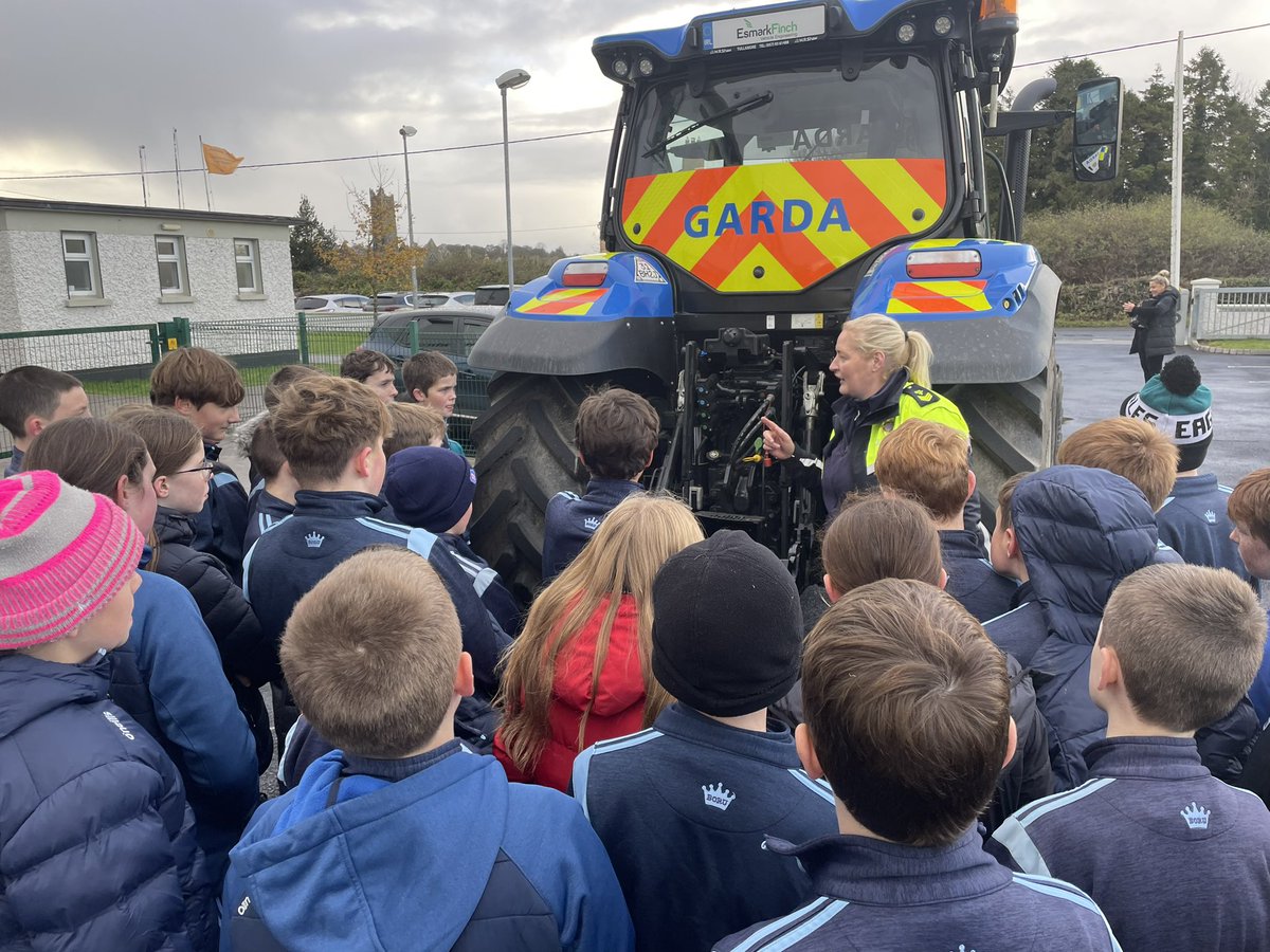 Farm Safety talk at Quin NS