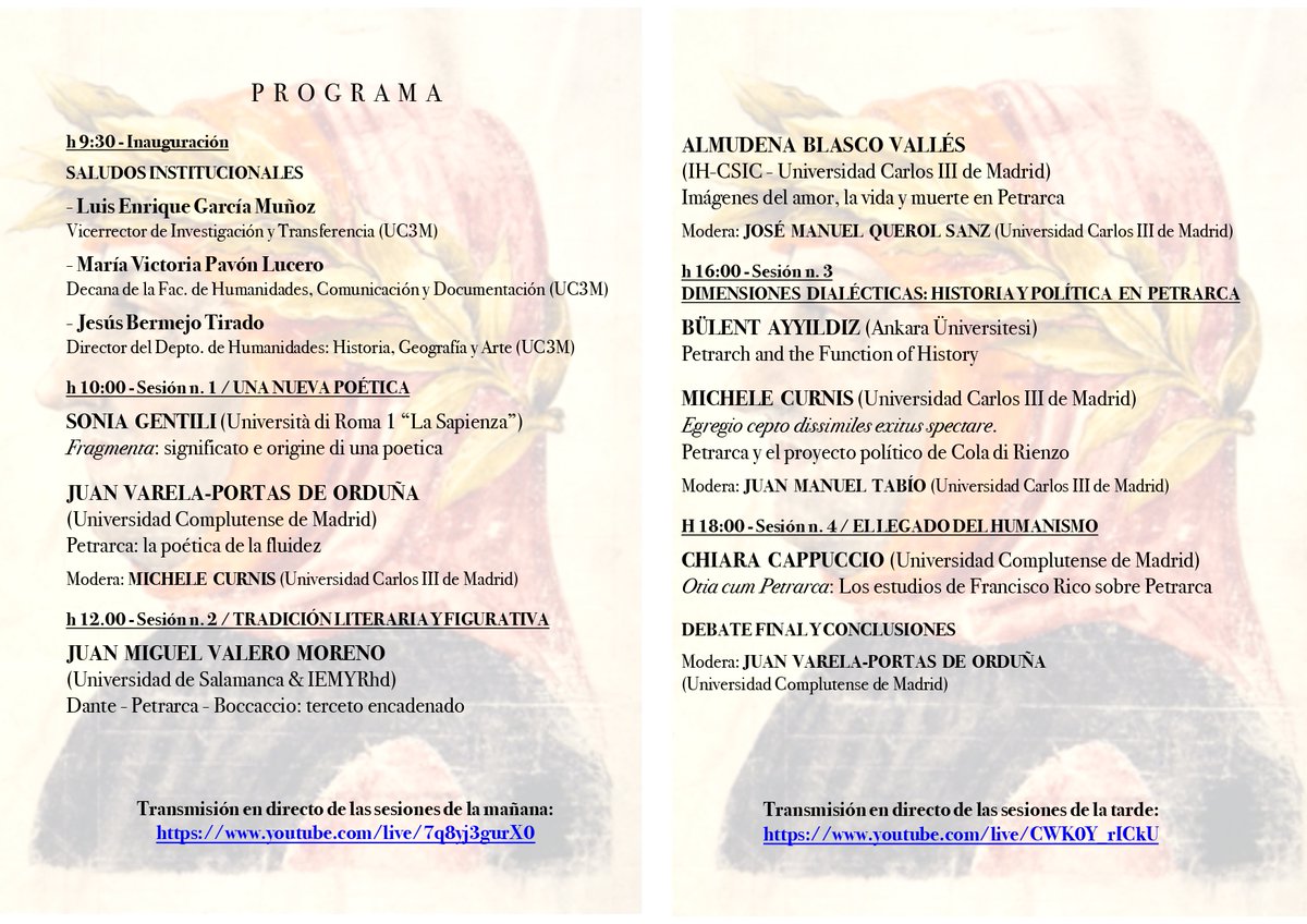 Seminario de Cultura Medieval | UC3M tweet media