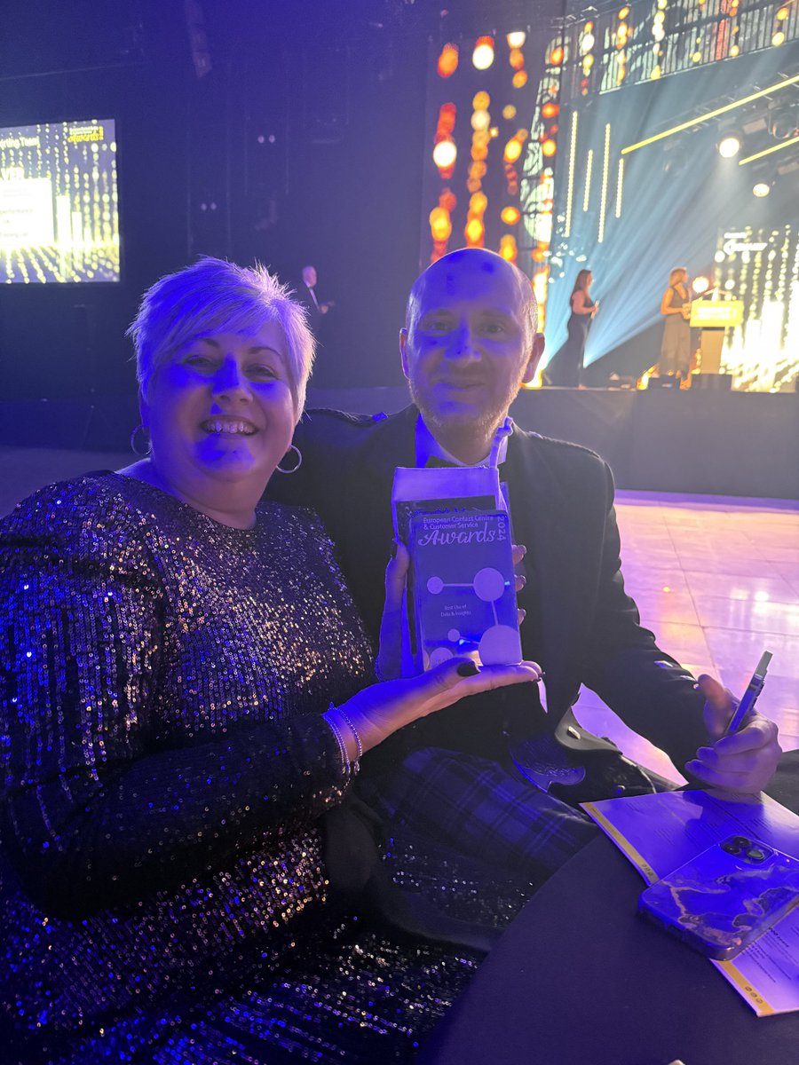 sabiogroup's tweet image. Huge congratulations to @British_Airways on achieving Bronze in the &apos;Best Use of Data &amp;amp; Insights&apos; award at #ECCCSA 24!

This is a remarkable achievement that recognises their exceptional approach to leveraging data analytics to transform customer experiences. 

@ecccsa_awards