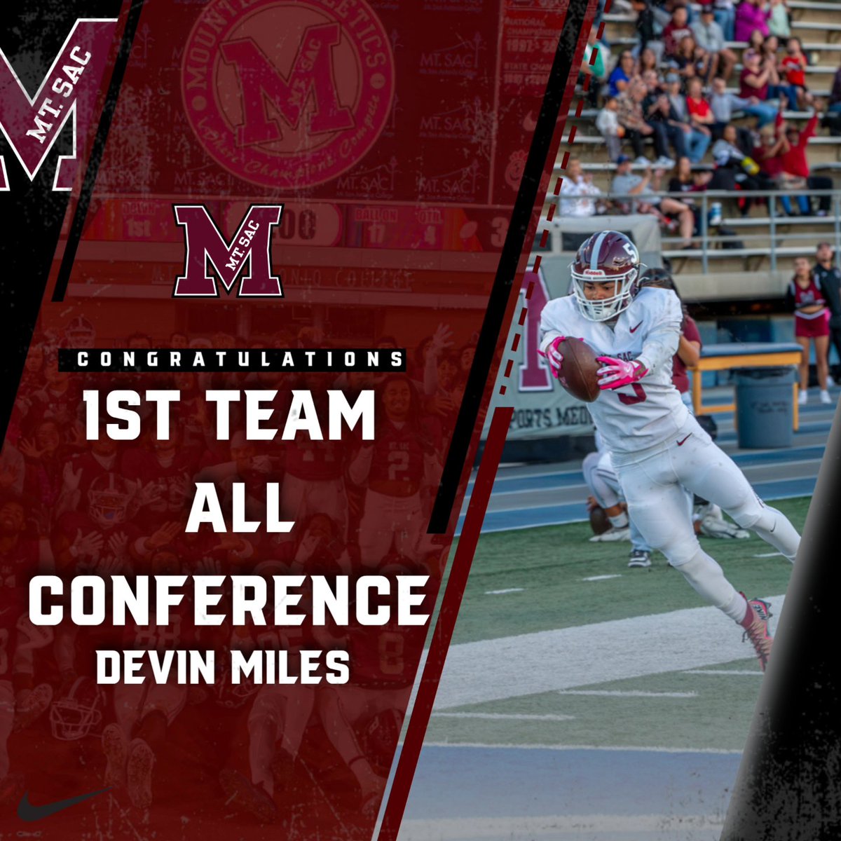 Mt. SAC Football tweet media
