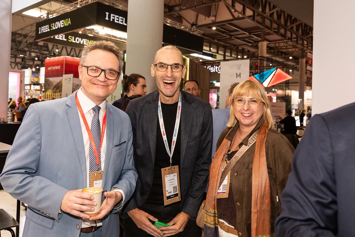 JaroslawMarciuk's tweet photo. Cherishing the unforgettable moments at IBTM World in Barcelona! @IBTMevents @SinaBuente @tojulius @ksiazek_aneta 

#IBTMWorld #EventProfsPL #PolandCVB #EventProfs @IBTMevents https://t.co/mEr5FcwOvc