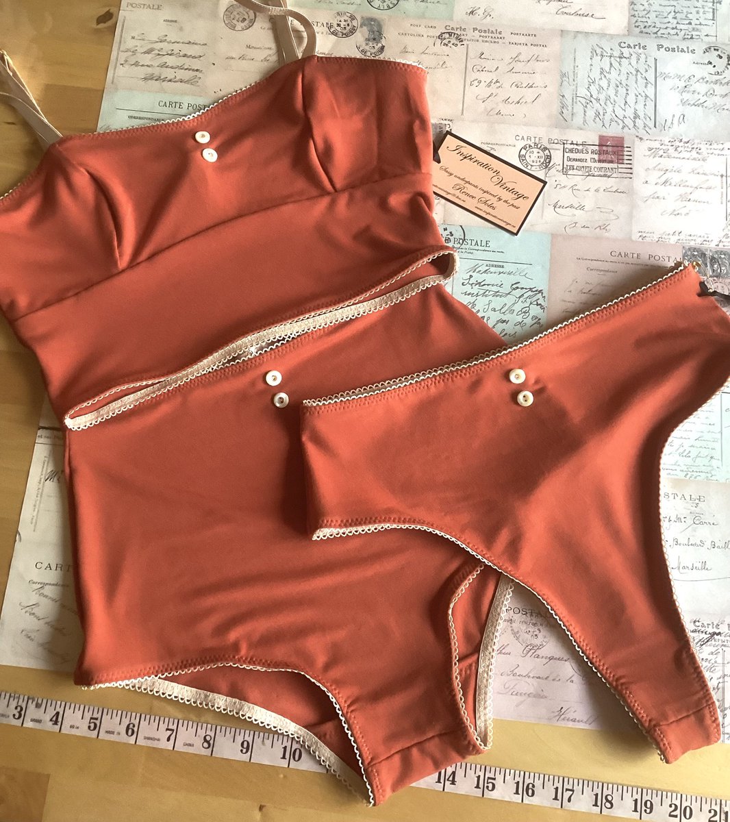 If you don’t see your size, always inquire. A reordered Stevie set is off to @gigisfrills for a customer.

#AlwaysInquire #CustomReorder #GigisFrills #BambooLingerie #HandmadeLingerie #ShopSmall #ShopHandmade #SupportSmallBusiness #MadeByMoi