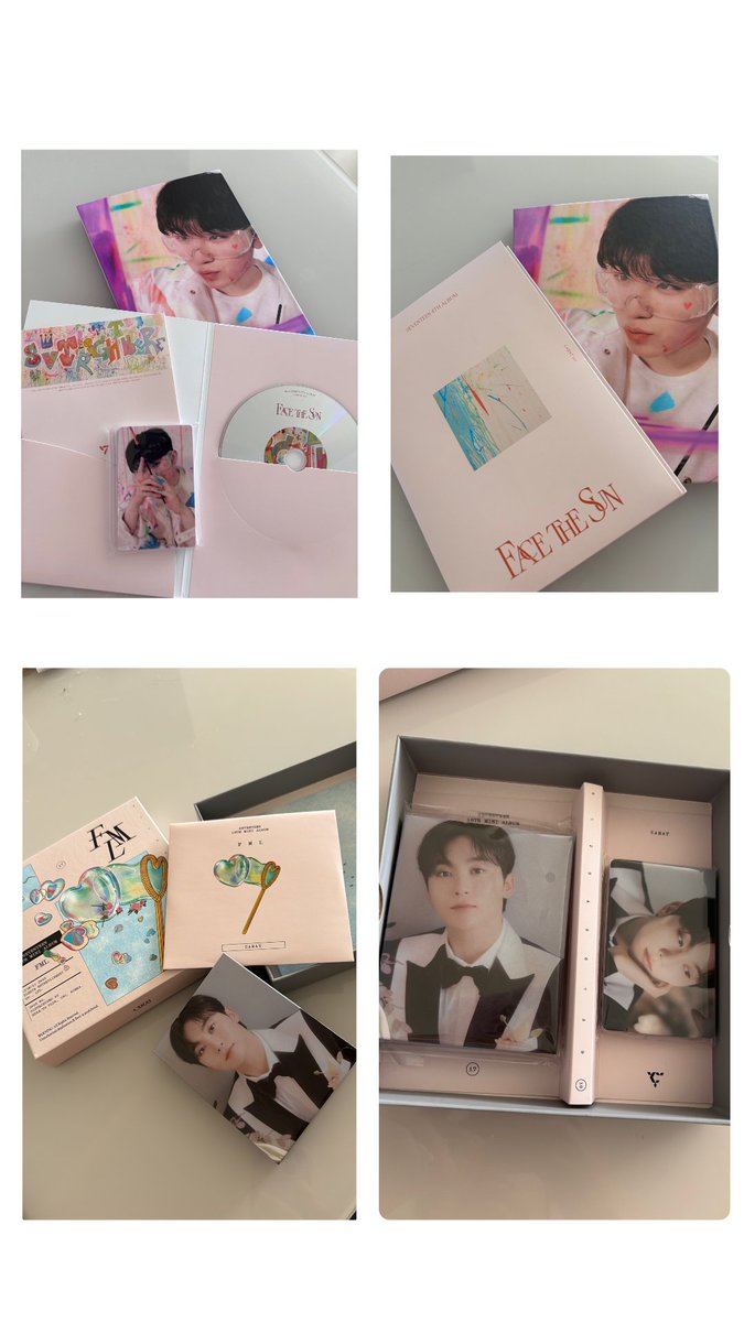bertolininati's tweet photo. Vendo/Venda

SEVENTEEN ALBUM FML CARAT VER. INCOMPLETO (sem cards random)
- Boo Seungkwan ver. 70,00 s/ frete

SEVENTEEN ALBUM FACE THE SUN CARAT VER. INCOMPLETO ( sem cards random)
- Woozi ver. 60,00 s/ frete

@VeTdoSeventeen @VendaTrocaSVT https://t.co/sP5lQpohvR