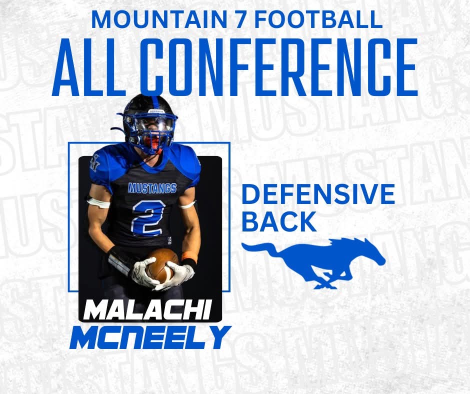 Congratulations to this year's #mtn7 all-conference selections. Go Mustangs! 3/3
