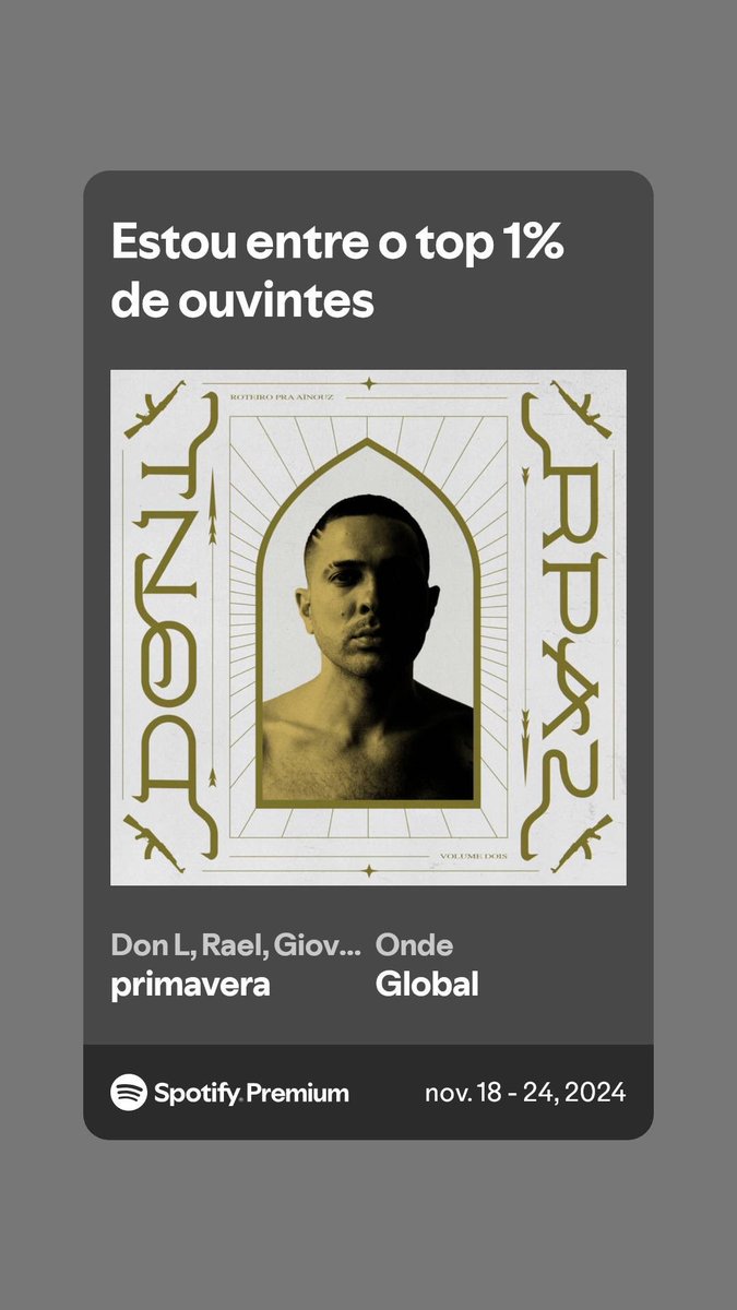 anhapse's tweet photo. @donl___  seu chapa vive sendo meu artista do ano ou com primavera sendo minha musica favorita já vai pro 3 ano assim!!! toda satisfação sempre, é um prazer ouvir essa obra prima https://t.co/baxAtD0ru6