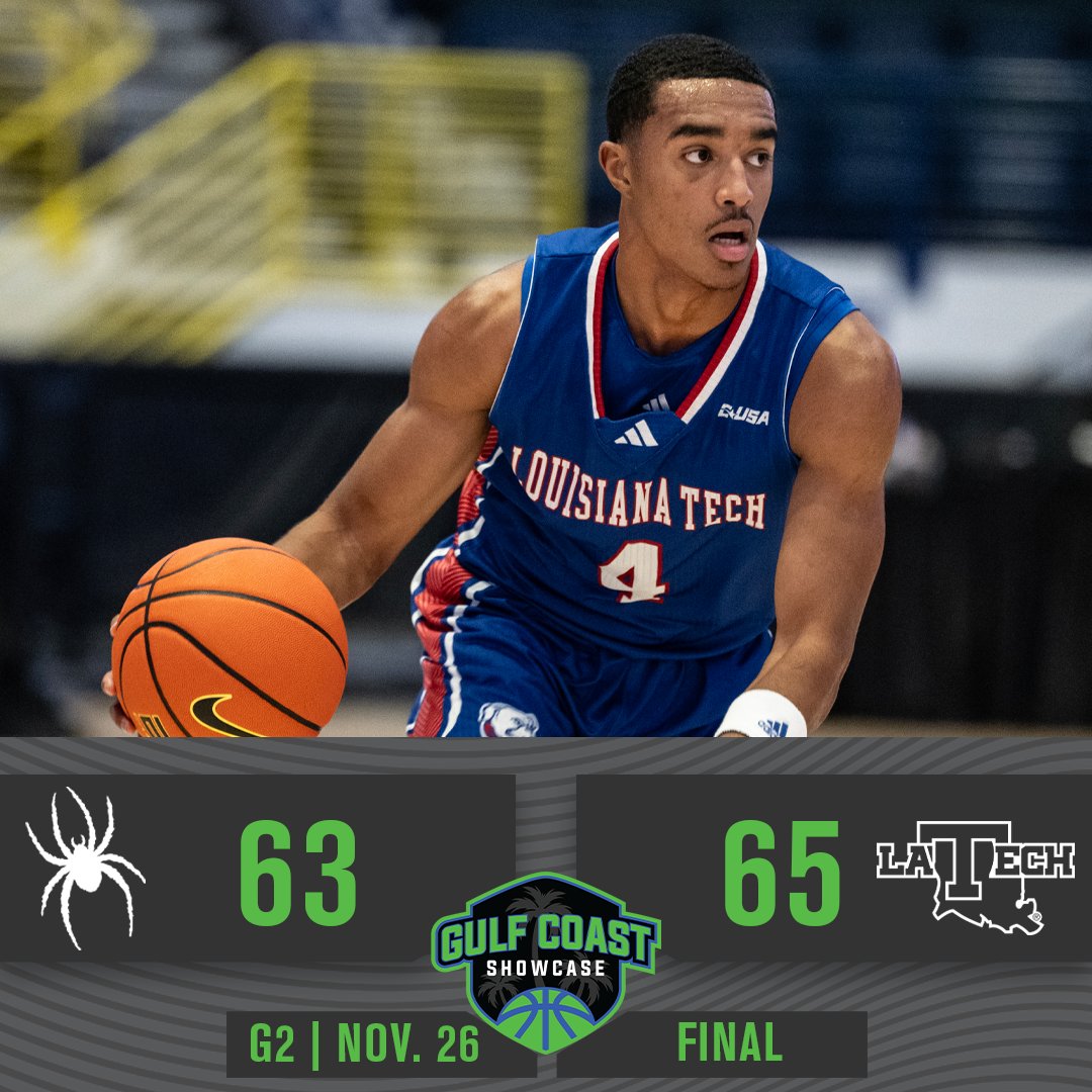 Gulf Coast Showcase (@gcshowcase) on Twitter photo FINAL | DAY 2 | GAME 2
<a href="/LATechHoops/">Bulldog Basketball ๐ถ๐</a> with the win in game 2๏ธโฃ of the day at the #gcshowcase ๐ FINAL | DAY 2 | GAME 2
<a href="/LATechHoops/">Bulldog Basketball ๐ถ๐</a> with the win in game 2๏ธโฃ of the day at the #gcshowcase ๐