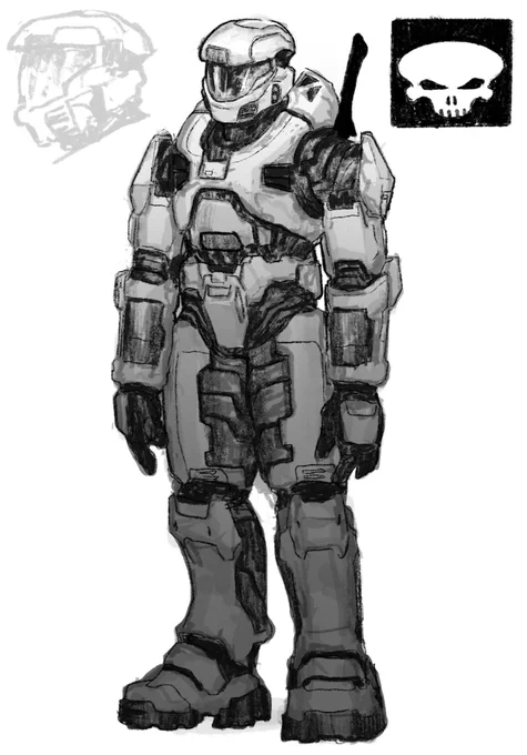 Brimless mk v sketch from a couple weeks ago 
