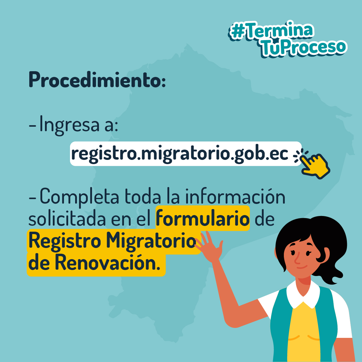 ACNUREcuador's tweet photo. #TerminaTuProceso para obtener tu visa #VIRTEII. Pero recuerda que debes renovar tu Certificado de Permanencia Migratoria.
Conoce los requisitos y el procedimiento que debes realizar. https://t.co/qISMymX6s5