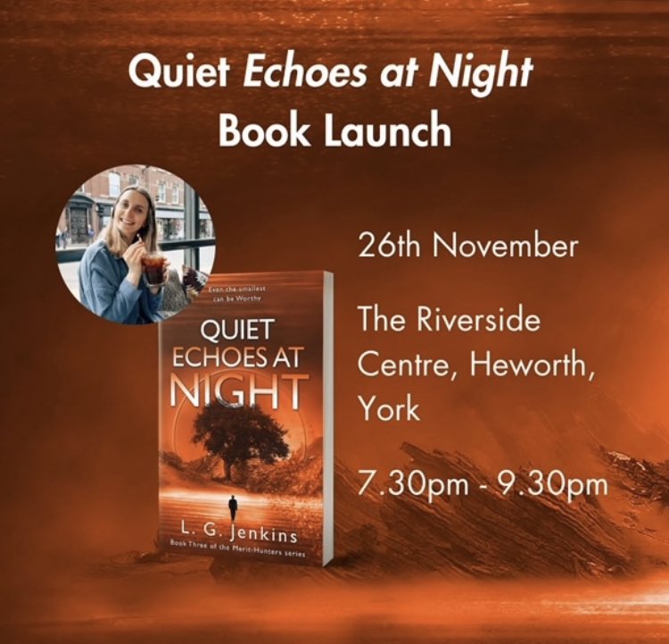 Tonight was the launch of the latest novel by the brilliant LG Jenkins! A fab night and can’t wait to read this trilogy!! Bring it on… 
#author #dystopian #novel #dystopianfuture #future