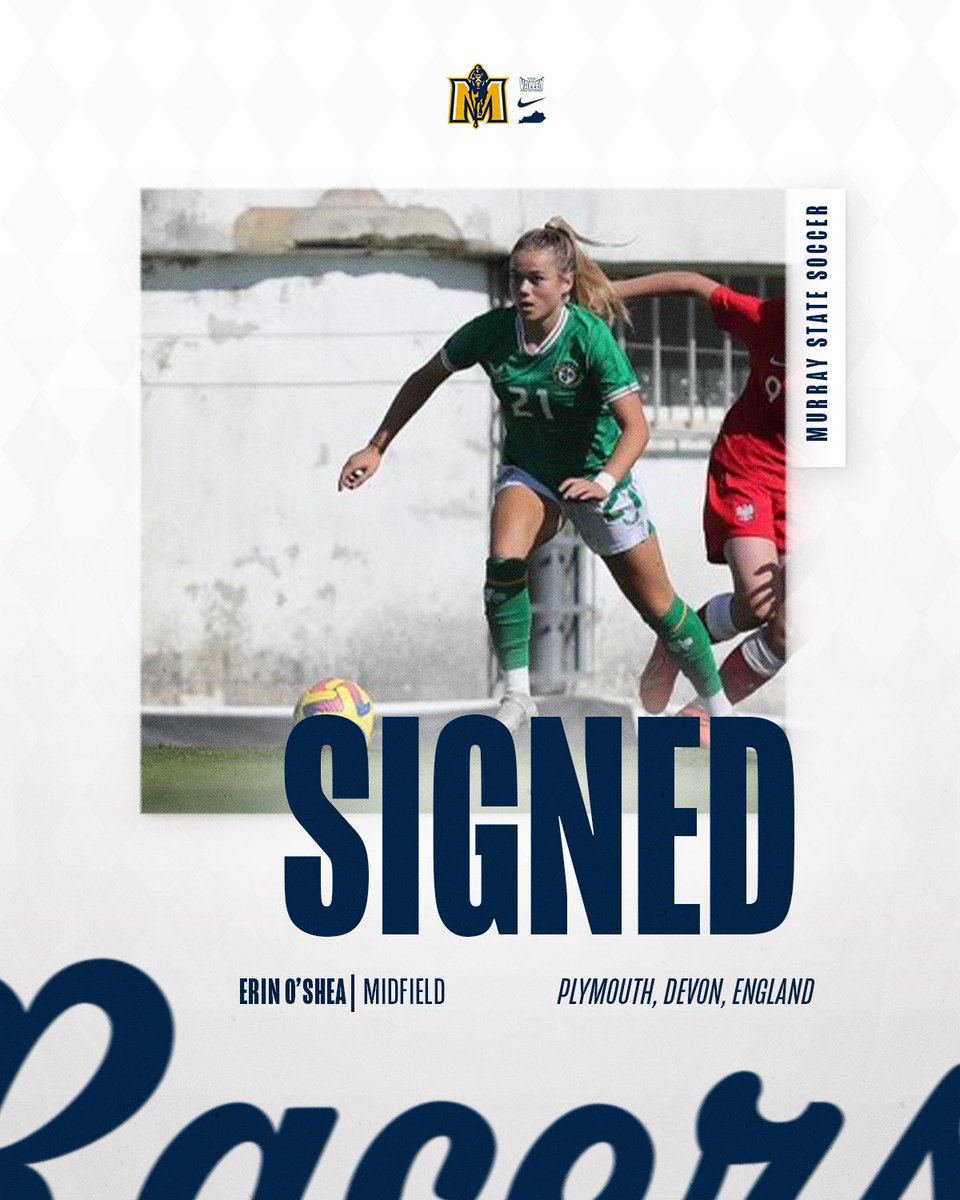 RacersSoccer's tweet photo. 𝓢𝓲𝓰𝓷𝓮𝓭 ✍️

The Racers welcome Erin to the family, who brings national team experience to the MKY‼️

#GoRacers🏇 https://t.co/brjrJXyXYJ