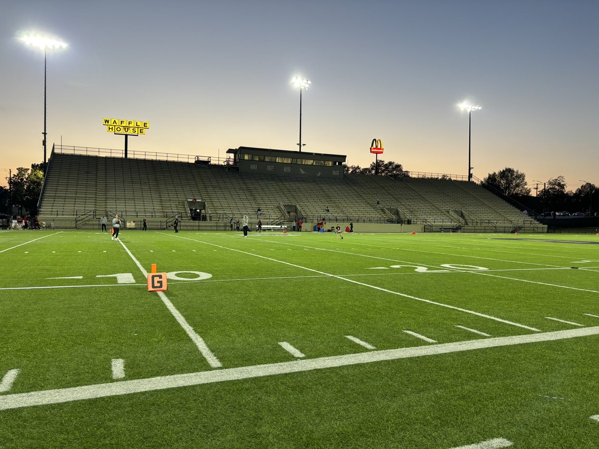 Jacob Waters (@jacobwaters_) on Twitter photo Greetings from Garrett-Harrison Stadium where Central-Phenix City and Auburn High meet in the semifinals of the Class 6-7A flag football playoffs.
Follow along for updates
<a href="/oanewspreps/">OA News Preps</a> Greetings from Garrett-Harrison Stadium where Central-Phenix City and Auburn High meet in the semifinals of the Class 6-7A flag football playoffs.
Follow along for updates
<a href="/oanewspreps/">OA News Preps</a>