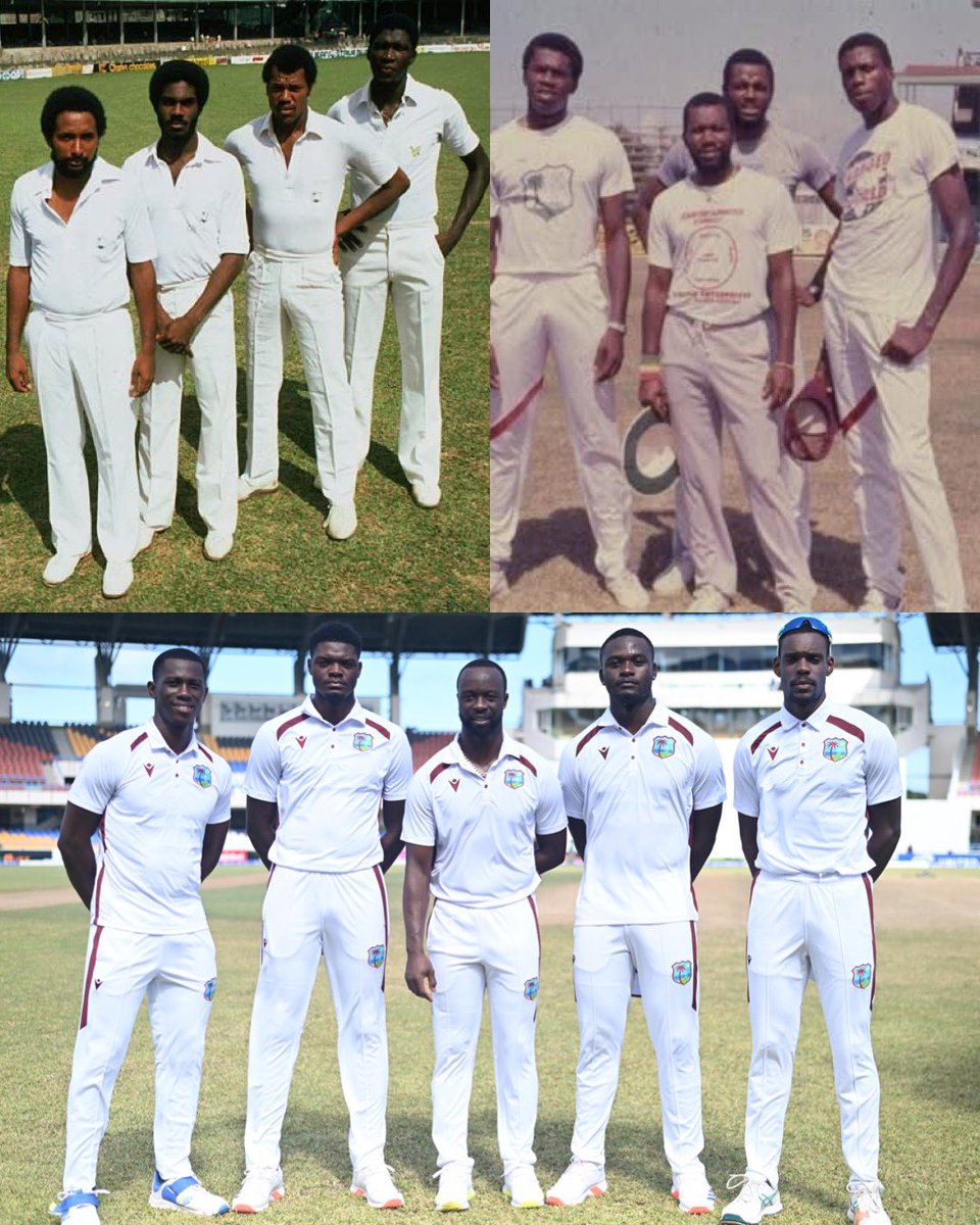 The West Indies pace attack took all 18 test wickets for the first time in 2 years against Bangladesh in the first test.

It felt like a piece of our cricketing legacy was brought to life again 🔥🙌