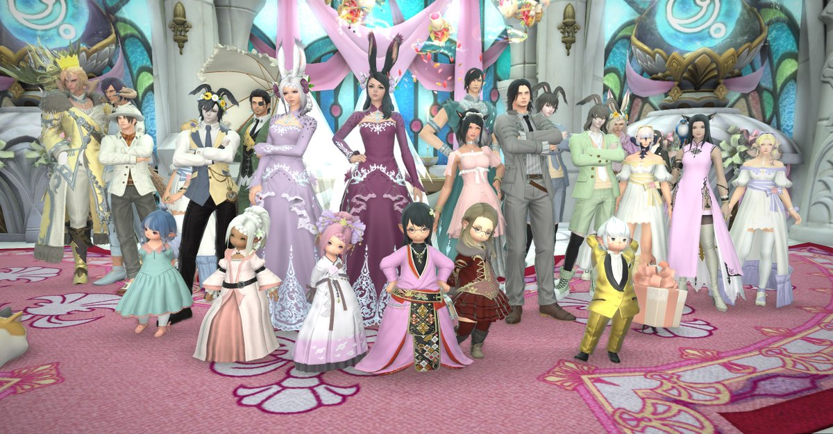 shierurus's tweet photo. Attended a wedding #ff14 #FFXIV #FFXIVScreenshots https://t.co/9mXYrTVJ0A