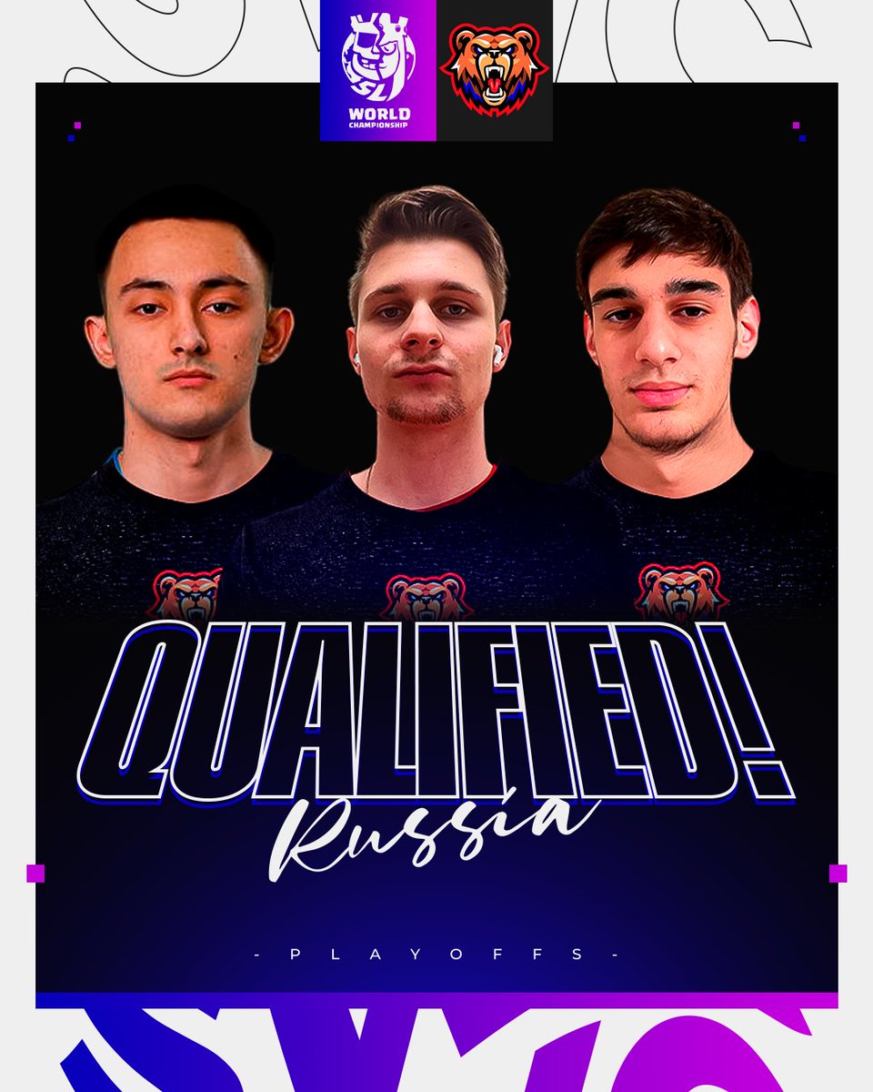 🟣 𝐐𝐔𝐀𝐋𝐈𝐅𝐈𝐄𝐃 𝐓𝐄𝐀𝐌 𝟏𝟓/𝟏𝟔 🥳
⚔️ <a href="/russia_team12/">Team Russia</a> 🇷🇺

RUSSIA SECURES THEIR PLAYOFF SPOT 👏🏻! THEY DISPLAYED GREAT SKILL THROUGHOUT THE GROUP STAGE AND CLOSED THEIR FINAL ROUND WITH A CRUCIAL VICTORY TO SEAL THEIR QUALIFICATION 📊! CONGRATULATIONS TO THE ENTIRE TEAM! 🐐