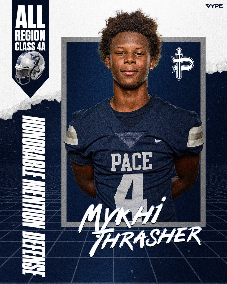 Pace Academy Football (@pace_fb) on Twitter photo Congratulations to <a href="/MykhiThrasher28/">Mykhi Thrasher</a> on being selected Honorable Mention All-Region! ⚔️🏈💙<a href="/PaceKnights/">Pace Athletics</a> <a href="/paceacademy/">Pace Academy</a> Congratulations to <a href="/MykhiThrasher28/">Mykhi Thrasher</a> on being selected Honorable Mention All-Region! ⚔️🏈💙<a href="/PaceKnights/">Pace Athletics</a> <a href="/paceacademy/">Pace Academy</a>