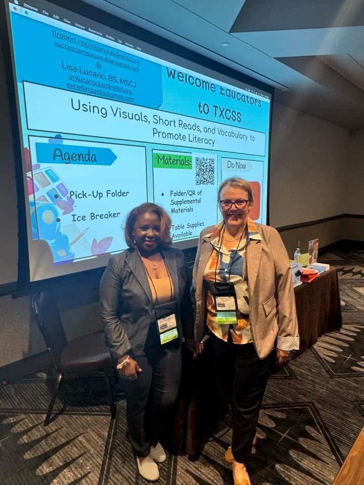 TyRobMc's tweet image. I was nervous to submit my proposal to Texas Council Social Studies; but was reminded to “walk in my purpose”. I submitted, it was accepted! We presented strategies on “How to Increase Literacy” Thank you for support @AldineHistory #txcss