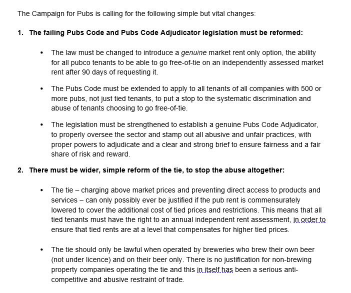 Greg Mulholland, The Pub Champion (@thepubchampion) on Twitter photo As a member of <a href="/CampaignforPubs/">Campaign for Pubs</a> & <a href="/CAMRA_Official/">CAMRA</a> (I love #pubs & #realale - both under threat) it’s time to campaign together for reform of the rotten #beertie (artificial overcharging for ALL products) that is terrible for #publicans AND #beerdrinkers. We need <a href="/FairDeal4Locals/">FairDealforYourLocal</a>! As a member of <a href="/CampaignforPubs/">Campaign for Pubs</a> & <a href="/CAMRA_Official/">CAMRA</a> (I love #pubs & #realale - both under threat) it’s time to campaign together for reform of the rotten #beertie (artificial overcharging for ALL products) that is terrible for #publicans AND #beerdrinkers. We need <a href="/FairDeal4Locals/">FairDealforYourLocal</a>!