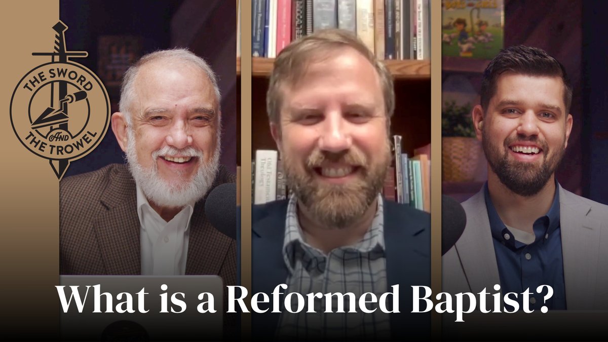 FoundersMin's tweet photo. 🎙️ NEW EPISODE: Today on The Sword & The Trowel podcast, Tom Ascol and Graham Gunden welcome Dr. Tom Hicks on the show to discuss his new book with Founders Press, What is a Reformed Baptist? An Overview of Doctrinal Distinctives. Pastor Hicks will talk about the doctrines, ecclesiology, and practices of the Reformed Baptist Tradition.

Dropping in the Founders App and wherever you get your podcasts at 4:00pm ET.