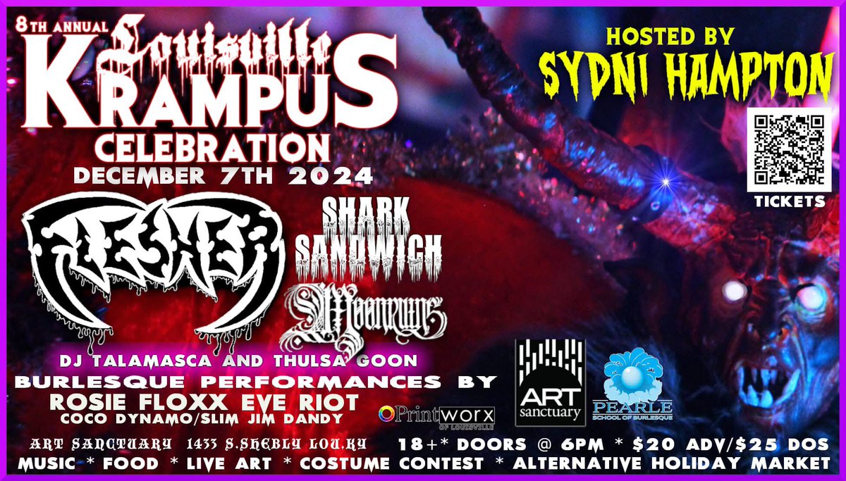 katieruth88's tweet photo. Get your tickets for The Louisville Krampus Celebration!!! 

https://t.co/Q9TStggs7Q. https://t.co/U4wPaZZoCm