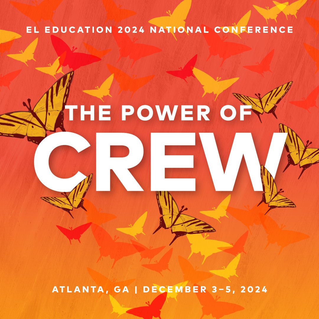 The countdown is on—just ONE week until educators nationwide come together in Atlanta to celebrate the Power of Crew! Follow EL Education and #ELNC24 for live updates, highlights, and inspiration you won’t want to miss! 📚✨