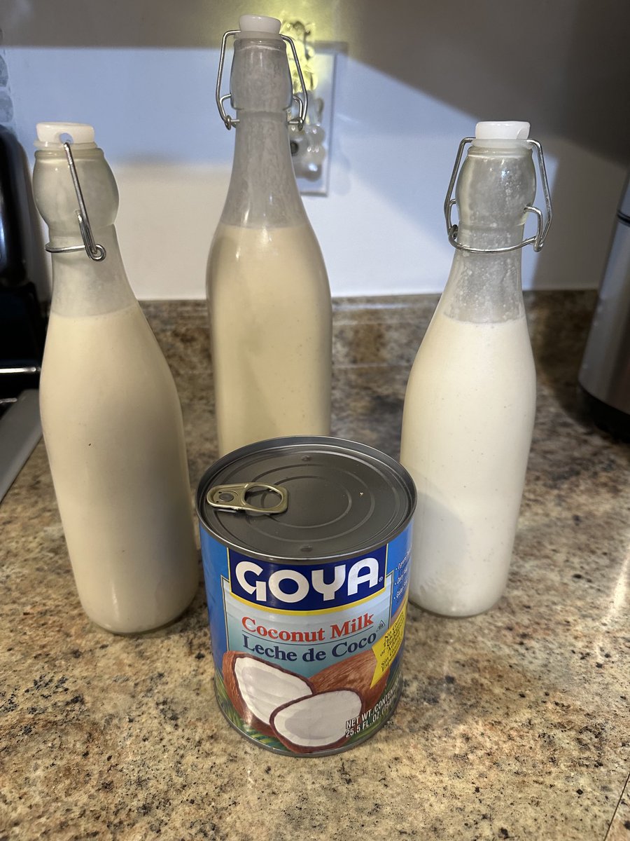 “Tis the season for Coquito. Taking orders for a loved one that wants to bring some goodness &amp; yum yum to you this holiday season! $15 small bottle; $30 large bottle.  Coquito Mock-tail also available for less. Put your order in now! 
#CoquitoSeason
#BoricuaStyle 🇵🇷