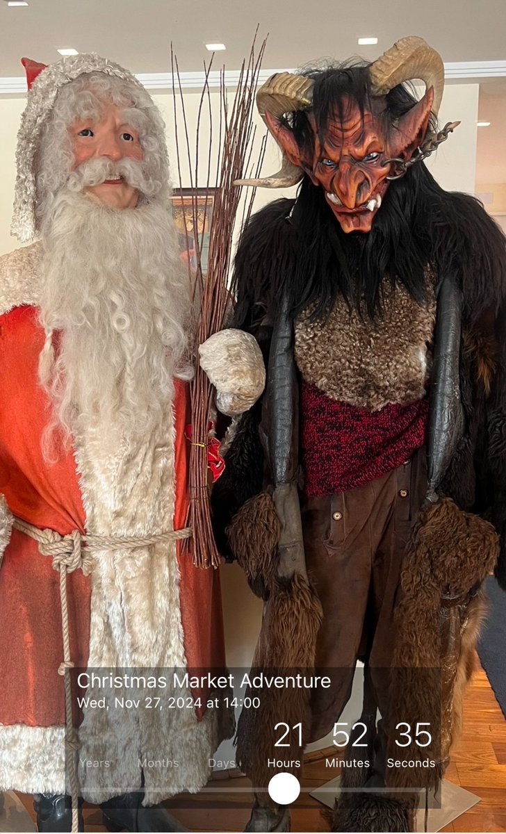 Let‘s go!!! 🎅🏽🎄👹✈️🎒