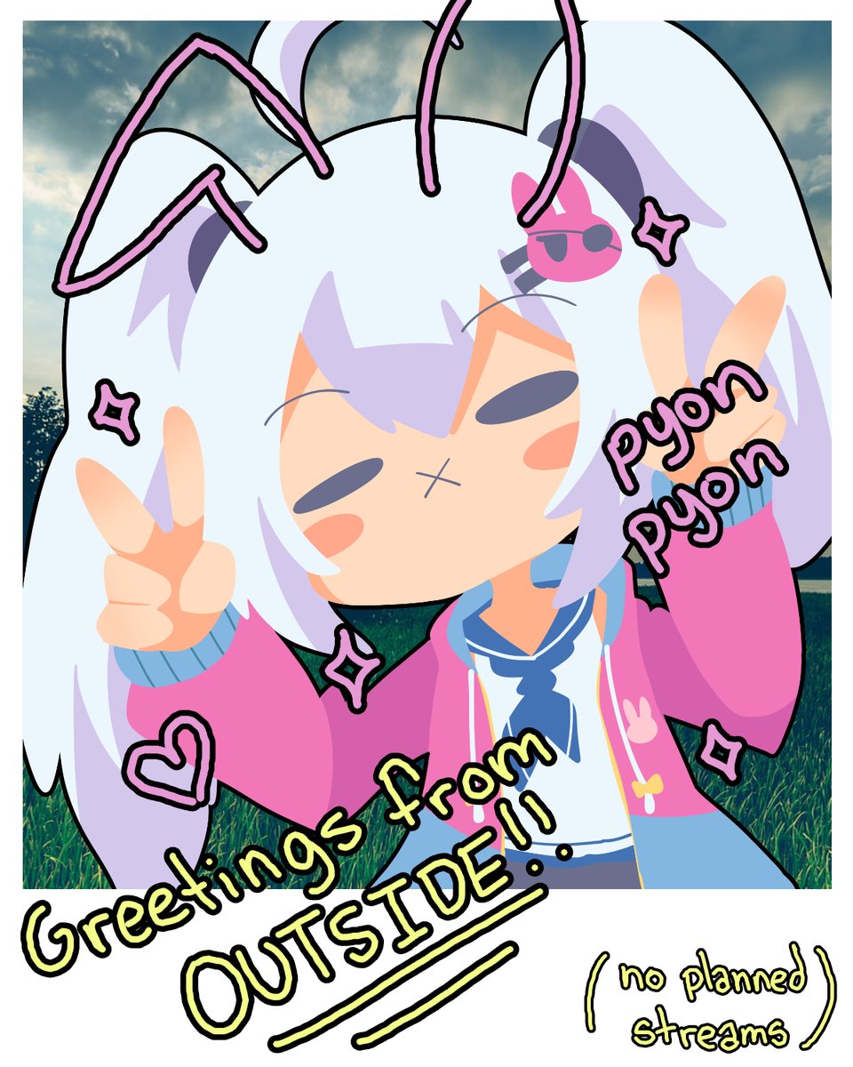 PahiChannel's tweet photo. No planned streams this week on account of visiting family! It's possible I stream this Tues or Wed? But not likely. See you all for sure on the 2nd! (✌゚∀゚)
Character art: 喜屋武みお
#MightyArt #VTuber #ENVTuber https://t.co/TiRaPg27tq