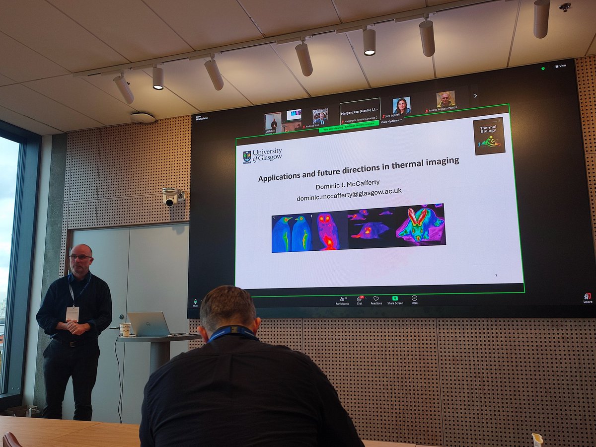 Katharina Ruthsatz (@kruthsatz) on Twitter photo <a href="/J_Therm_Biol/">Journal of Thermal Biology</a> Editor in Chief @DomMcCafferty giving a talk on applications and future directions in thermal imaging on the second day of the thermal biology symposium in #Lund. <a href="/lunduniversity/">Lund University</a> <a href="/J_Therm_Biol/">Journal of Thermal Biology</a> Editor in Chief @DomMcCafferty giving a talk on applications and future directions in thermal imaging on the second day of the thermal biology symposium in #Lund. <a href="/lunduniversity/">Lund University</a>