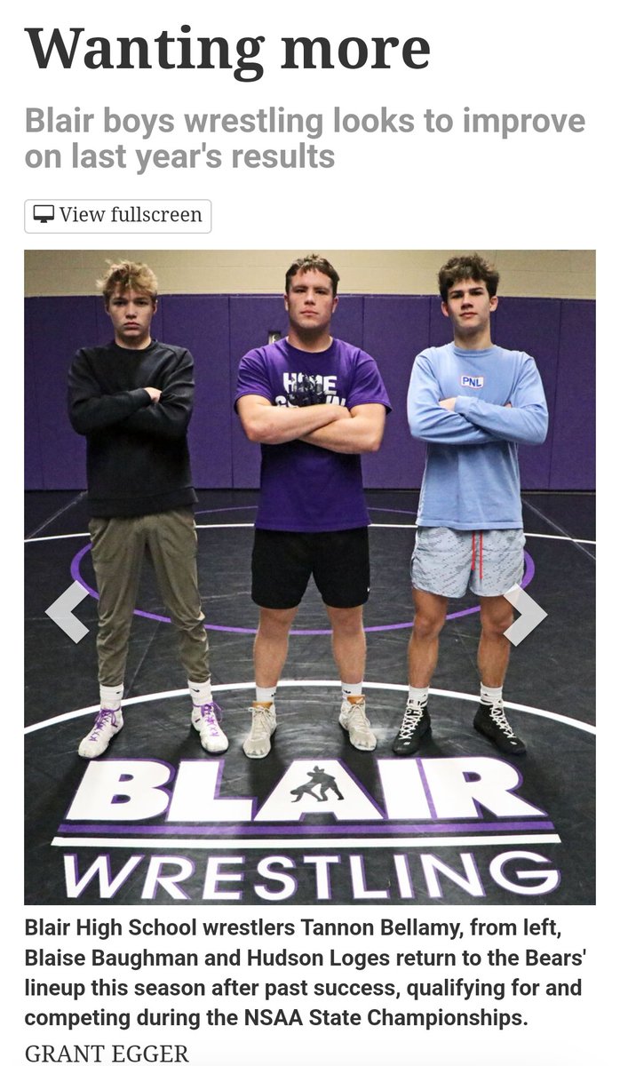 MicahBaughman2's tweet photo. Thanks @EntPubSports for pre-season article; good title (Wanting More).  Looking forward to junior year for @BaughmanBlaise!! Gonna take a lot of work to improve on last year.  Go get it. https://t.co/PcCc9Mbze2