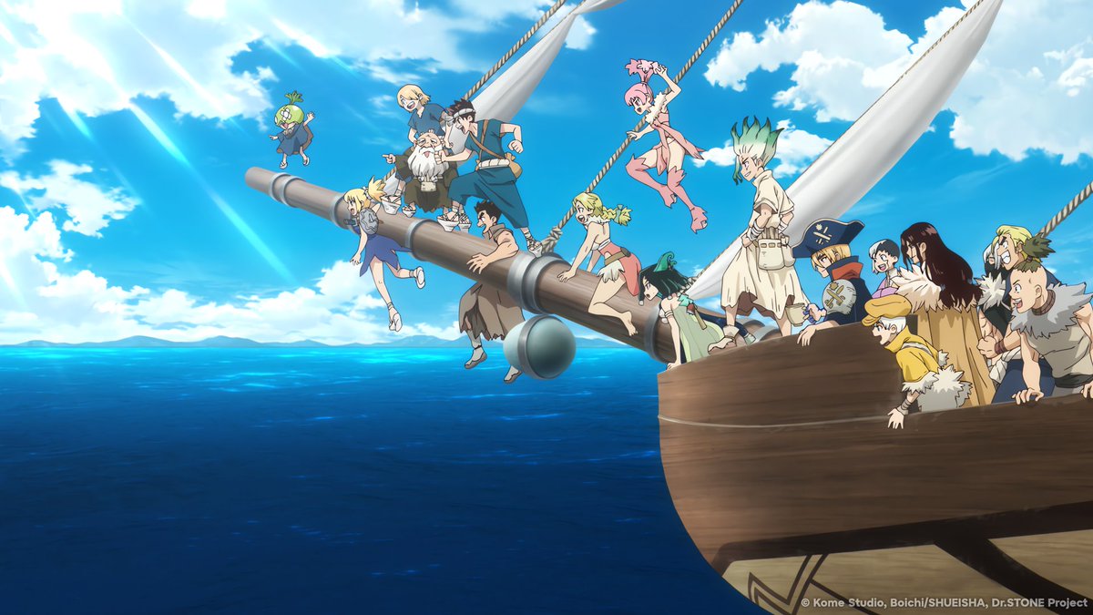 CIENTÍCEROS, ¡REÚNANSE! 🧪La misión más ambiciosa del Reino Científico ha comenzado.

¡El 5 de diciembre tendremos en CCXP Brasil el estreno mundial del primer episodio de Dr. STONE SCIENCE FUTURE! 🔭🍿