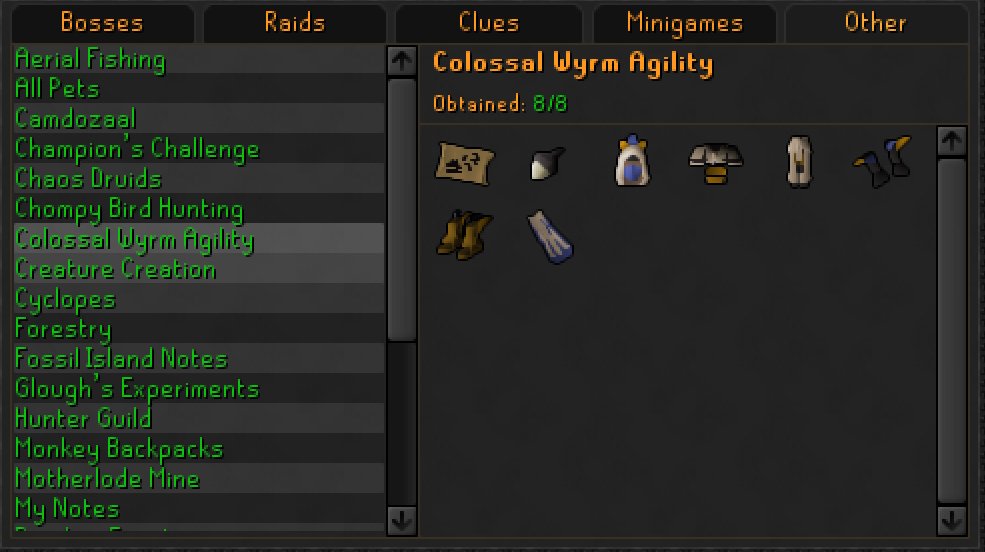 Colossal wyrm agility✅