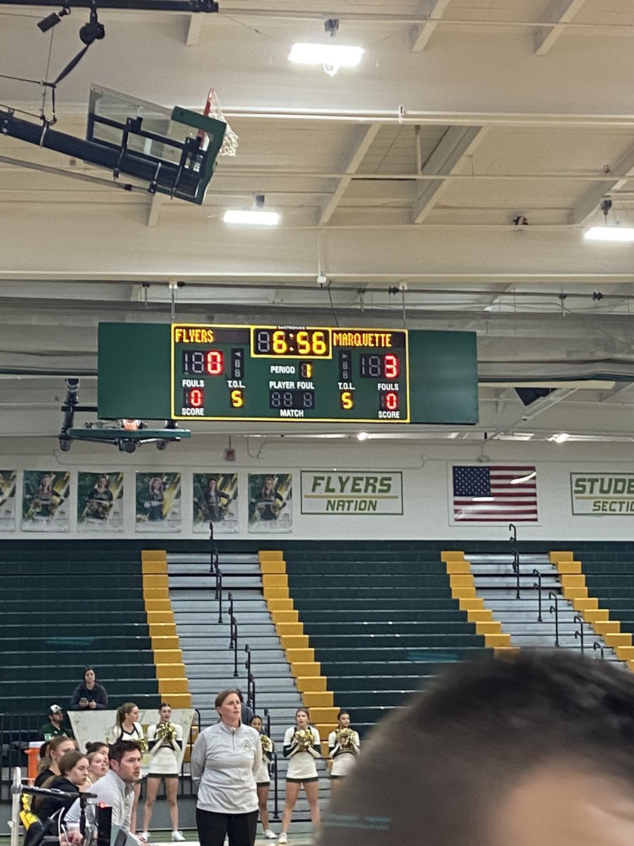 Freshman, BAILEY OWEN, scores her first 3!