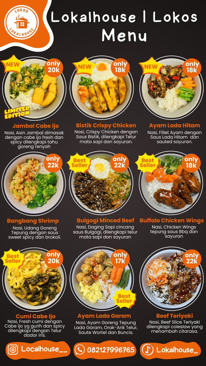 zothskiw's tweet photo. Halo semuanya, untuk kalian yg ada di Bandung Area saya jualan ricebowl barangkali mau order untuk makan siangnya bisa ikutan PO ya 🙂

📍Bandung Area https://t.co/HQ1GratGV5