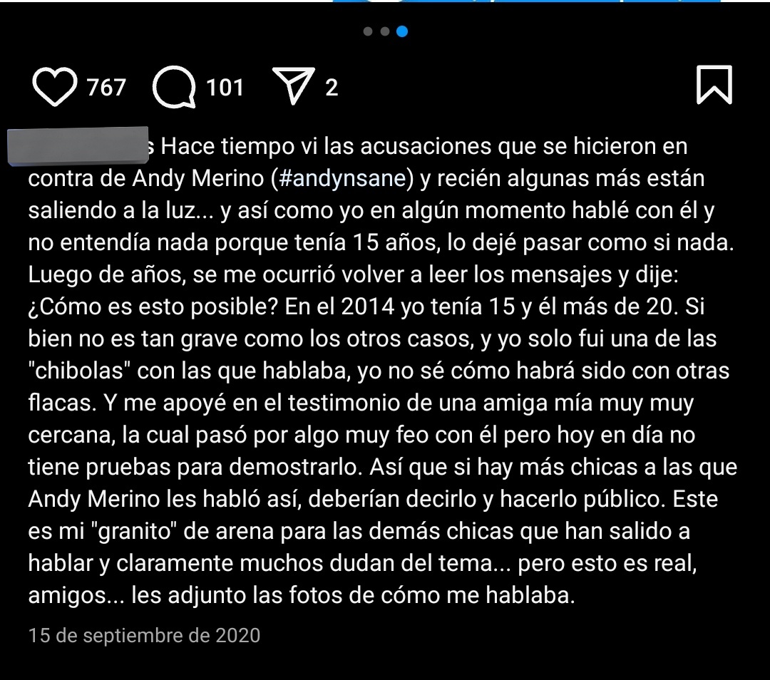 RelajaoNomas's tweet photo. Que no existan denuncias no quiere decir que nunca hizo grooming. https://t.co/FUu6zxlyqF