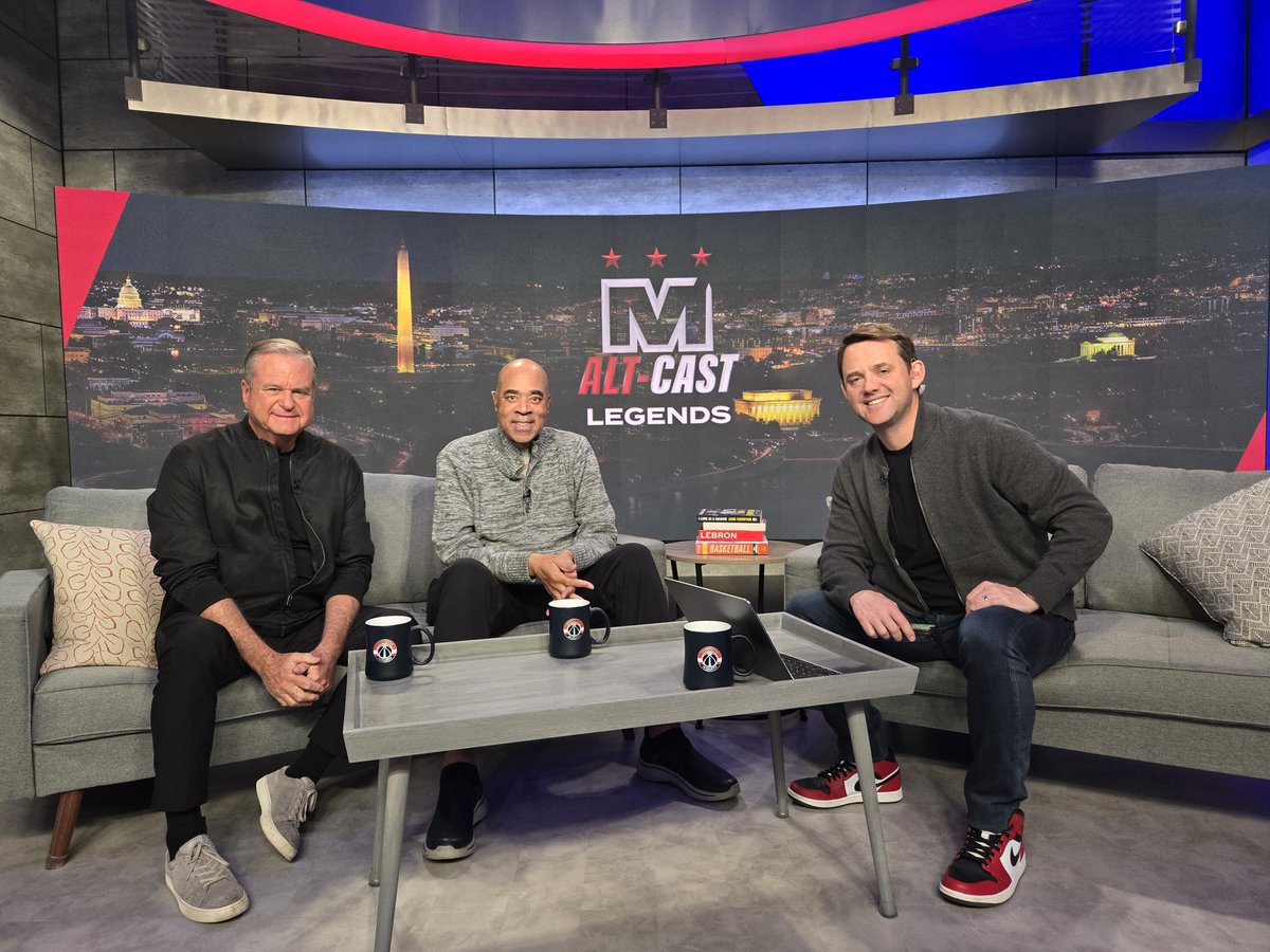 Ready for the <a href="/MonSportsNet/">Monumental Sports Network</a> Alt-Cast with <a href="/PChenier45/">Phil Chenier</a> and <a href="/JPFinlayNBCS/">JP Finlay</a> .
Together again! 7pm