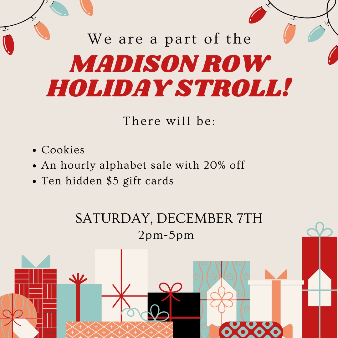 Madison Street Books tweet media