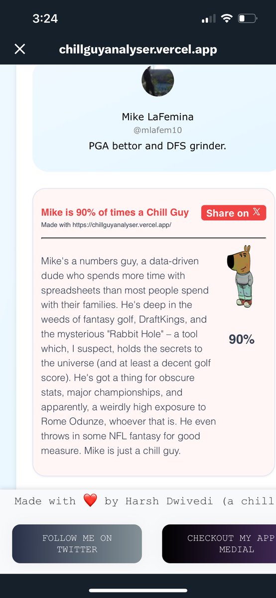 Mike LaFemina tweet media