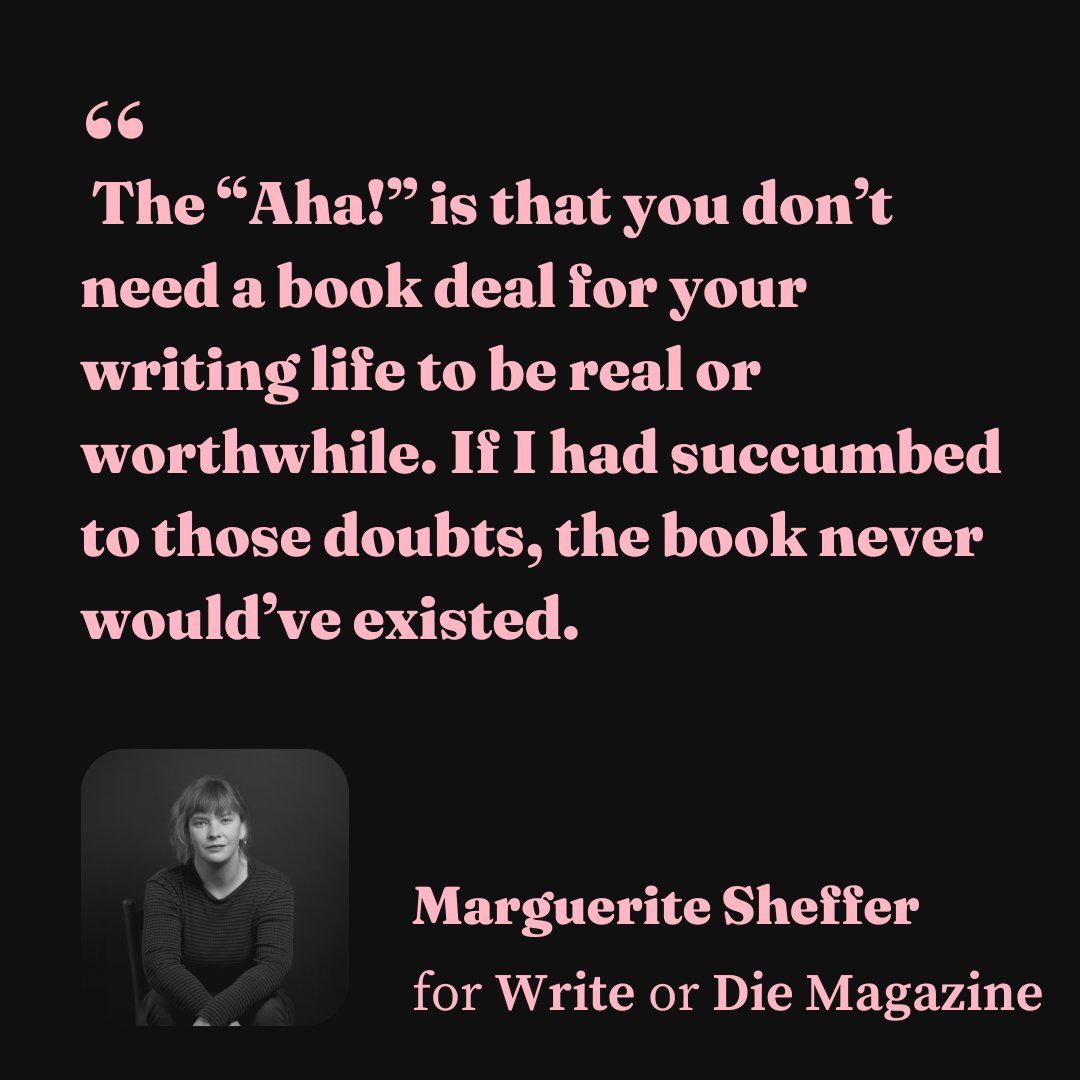 .@CECordasco interviewed <a href="/mlensheffer/">Marguerite Sheffer</a> on Rejection, Experimentation, the Power of Short Stories, and Her Debut Collection, “The Man in the Banana Trees” 🌴
Read here ↓
writeordiemag.com/author-intervi…