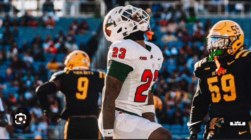 Truly blessed to receive an offer from Florida A&amp;M University 🐍🐍 <a href="/CoachPatt_212/">Milton Patterson</a> <a href="/CoachWally/">Matt Wallerstedt</a> <a href="/coachroberson42/">CoachDeebo42</a> <a href="/CoachDrewDallas/">Drew Dallas</a> <a href="/Coach_Adonis/">Adonis Armstrong</a>