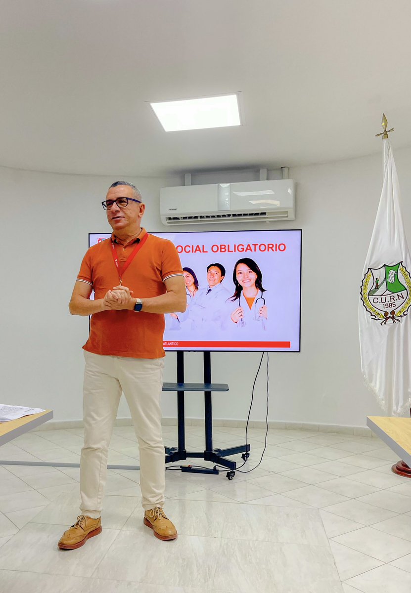 osierra50's tweet photo. La próxima cohorte de egresados del programa de Enfermería de la @CURNHumanidades sede BAQ, recibió hoy, de parte de @salud_atlantico, orientación sobre el 1er proceso de asignación de plazas de #ServicioSocialObligatorio de 2025, que organiza el @MinSaludCol
#CURN #Enfermería https://t.co/rL4TozUfPS