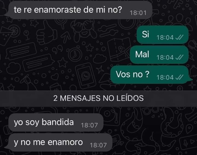 gente chamuyando tweet media