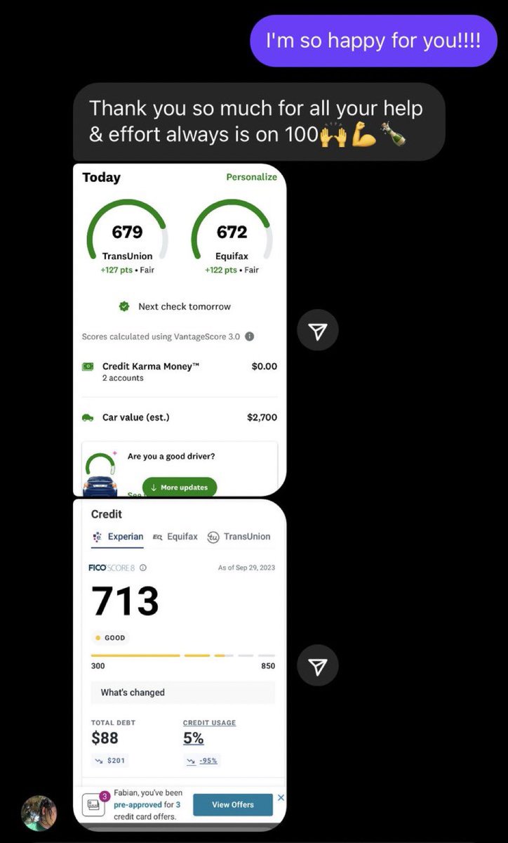 Rocket Sky Credit Boost tweet media