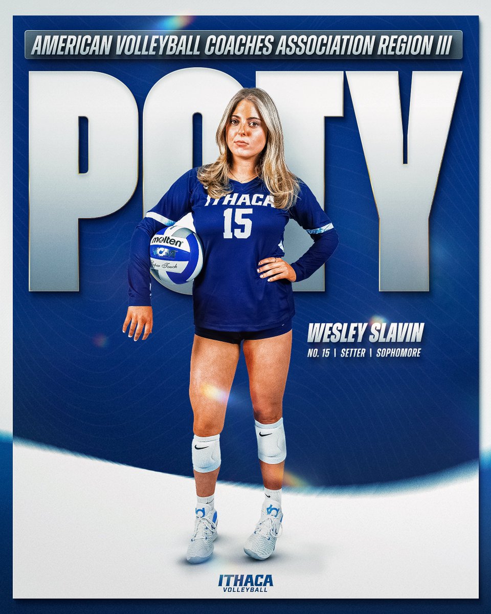 IthacaVB's tweet image. The accolades keep coming for the Bombers🙌

Regional Player of the Year: Wesley Slavin
All-Region (First Team): Naomi Clauhs, Wesley Slavin, Gabriela Gonzalez-Abreu
All-Region (Honorable Mention): Ellie Benedict

#GoBombers x #StriveForMore