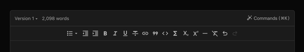 warishwrites's tweet photo. @nbaschez Cool feature! But I'm disappointed that it's only visually rewinded (at first I thought it was the 'undo' slider).

On another note, the Rewind line looks exactly like the formatting tool's line tho (that I misclicked it and wondered why it didn’t work 🫣) https://t.co/y9nDOyUBuH